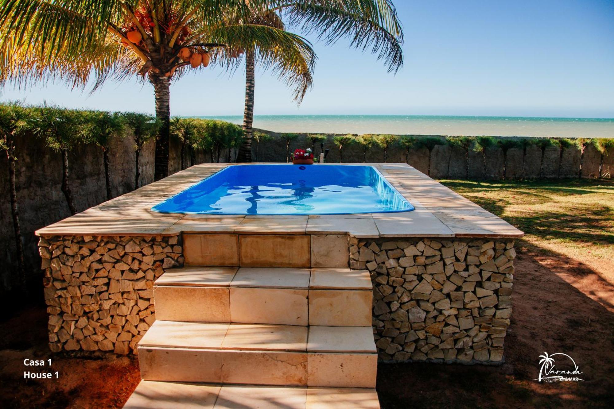 Espaco Varanda E Mar Beach Houses Sao Miguel do Gostoso Exterior photo